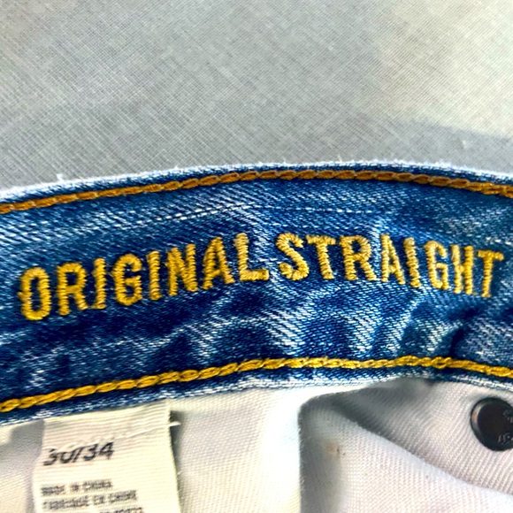 American Eagle Outfitters Men’s Original Straight Jeans size 30 X 34 - Picture 9 of 11